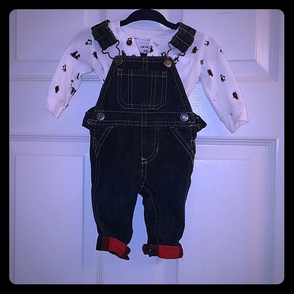 Carter's Boy's Overall Set